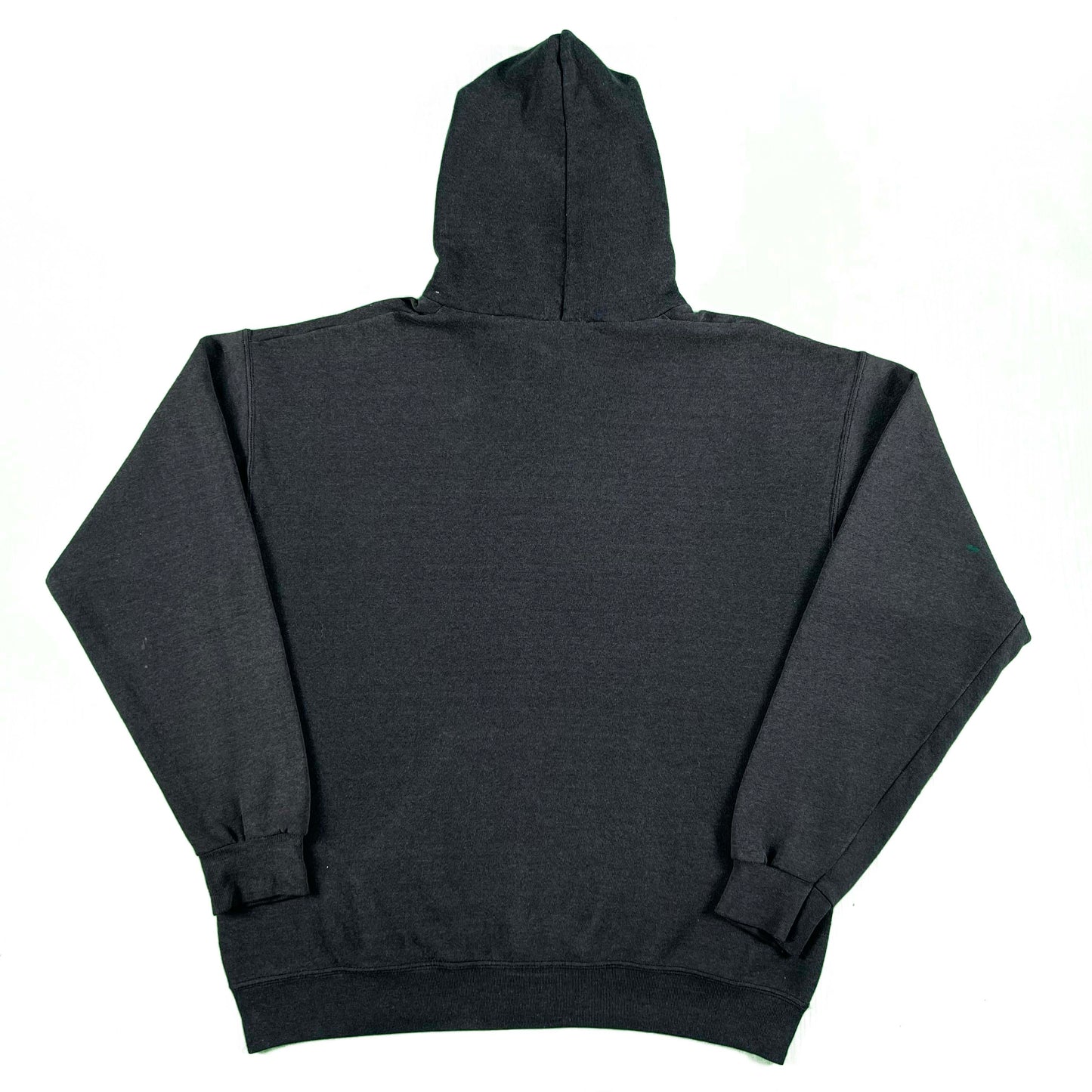 90s Sun Faded Black Soccer Hoodie- M