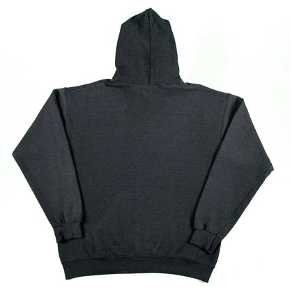 90s Sun Faded Black Soccer Hoodie- M