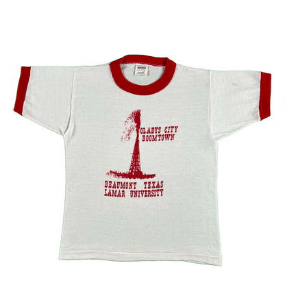 80s Lamar U Boomtown Ringer Tee- XXS