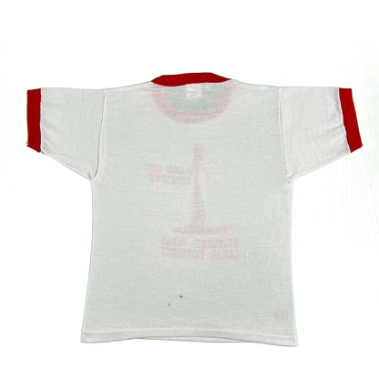 80s Lamar U Boomtown Ringer Tee- XXS