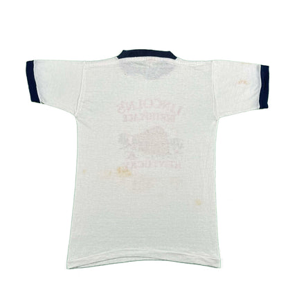 60s Lincoln's Birthplace Ringer Tee- XXS