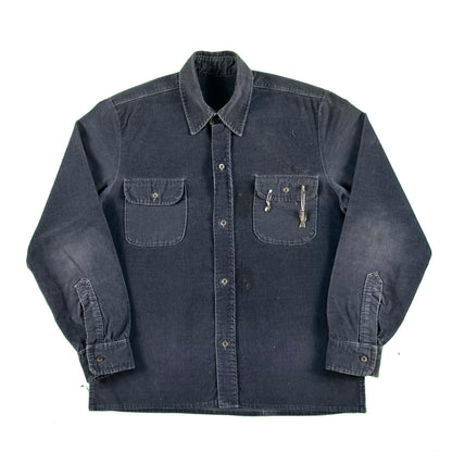 80s Corduroy Charm Shirt- M