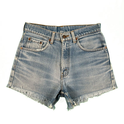 80s Levi's Cut Off Denim Shorts- 28x4