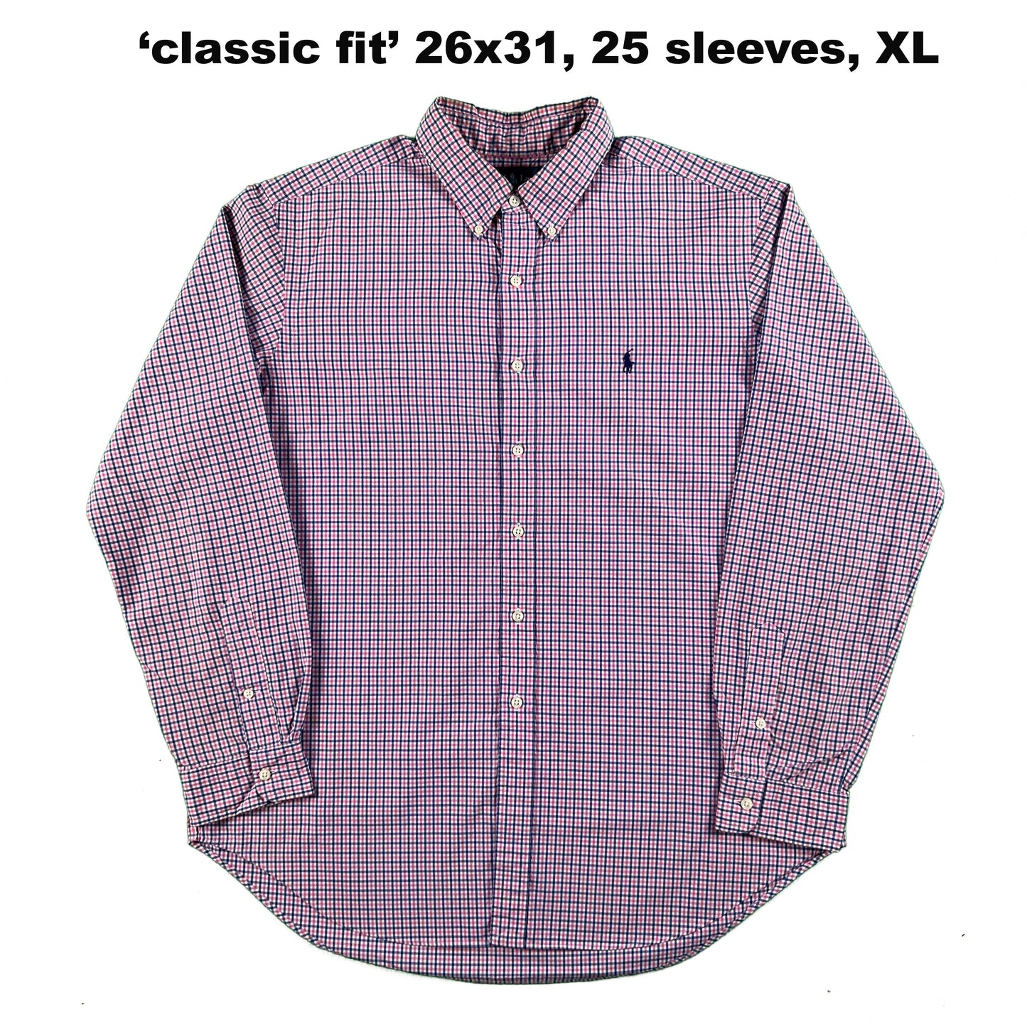 Vintage Ralph Lauren 100% Cotton Button Up Shirts- SELECT SHIRT