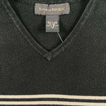 00s Banana Republic Striped Cotton Knits- SELECT SWEATER