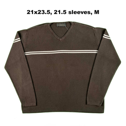 00s Banana Republic Striped Cotton Knits- SELECT SWEATER