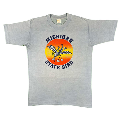 70s Michigan State Bird Mosquito Tee- S