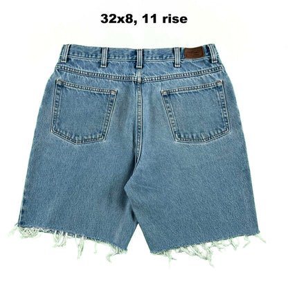 Vintage L.L. Bean Cut Off Denim Shorts- SELECT PAIR