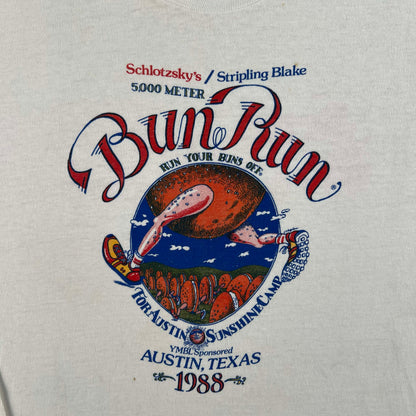 80s Schlotzsky's Bun Run Long Sleeve Tee- M