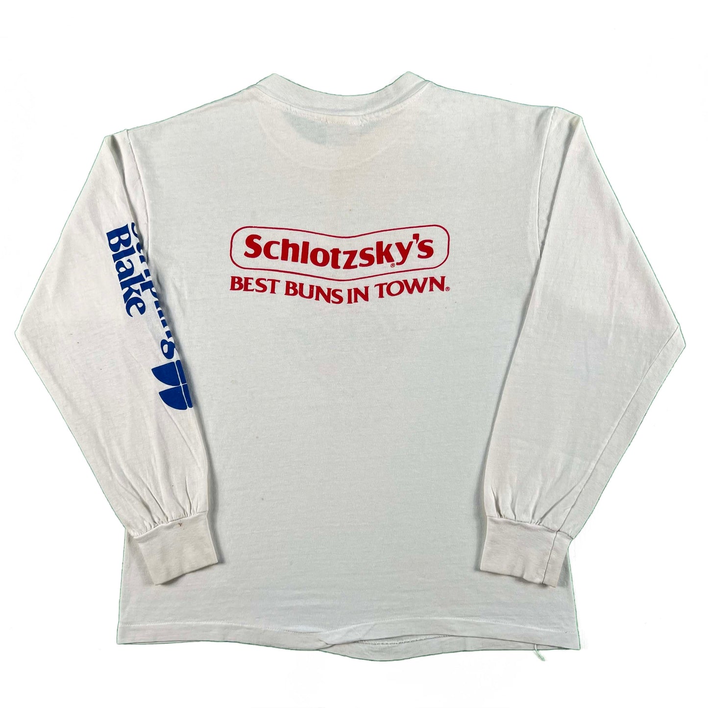 80s Schlotzsky's Bun Run Long Sleeve Tee- M