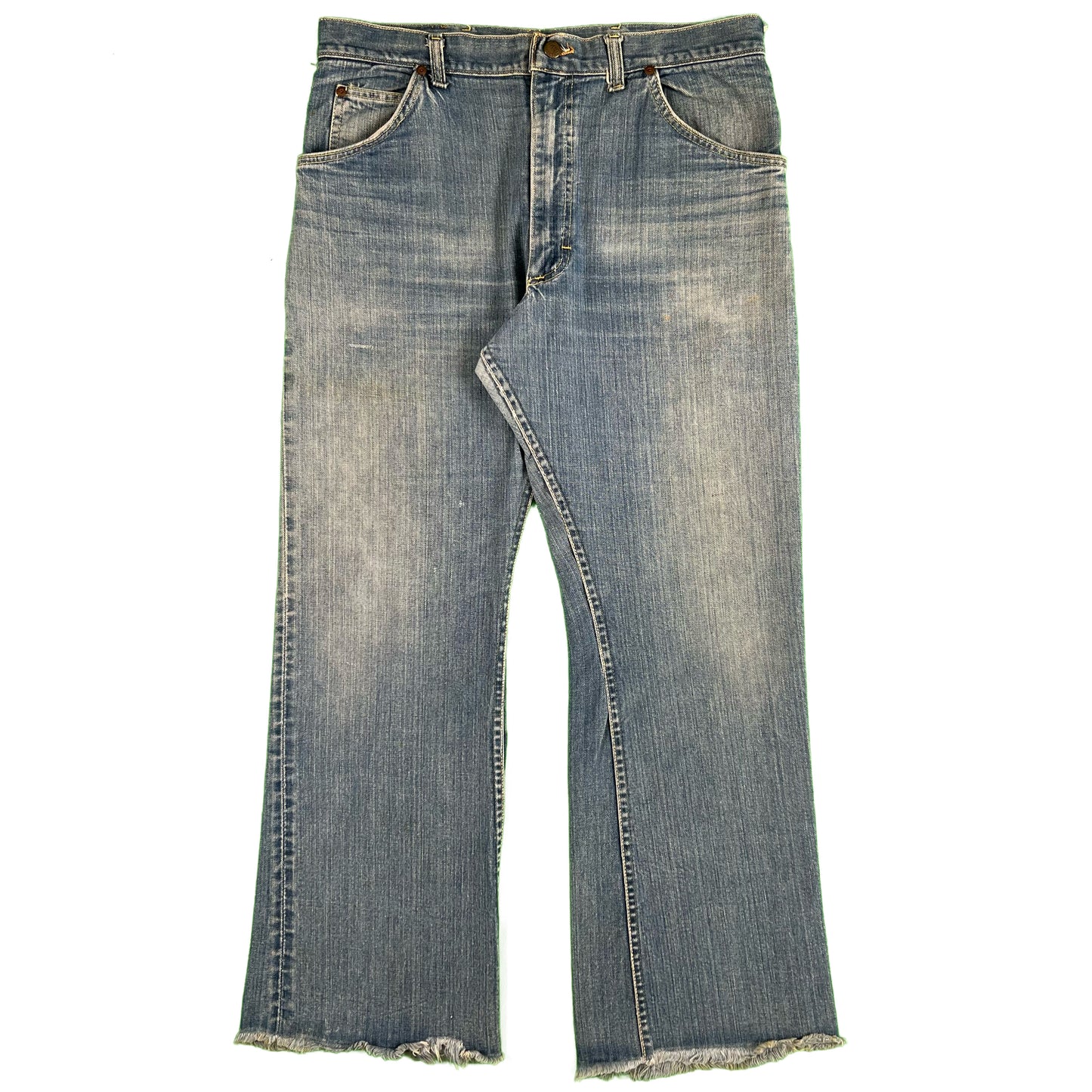 60s Lee Rider Altered Denim Flares- 33x29