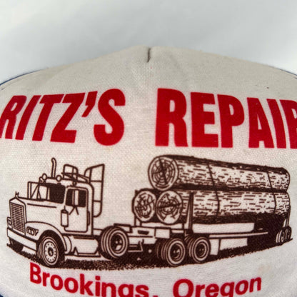 80s Brookings Oregon Logging Trucker Hat