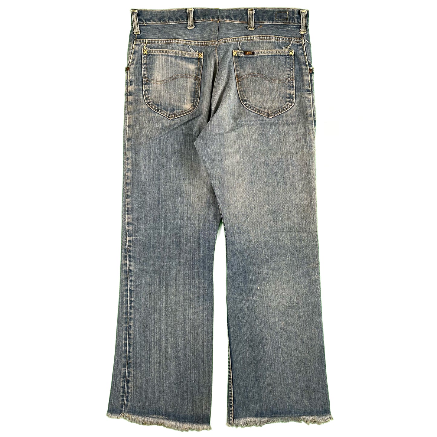 60s Lee Rider Altered Denim Flares- 33x29