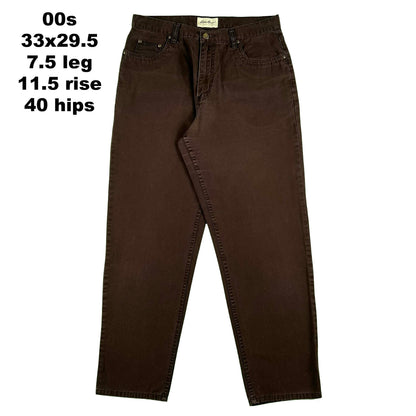 Vintage Eddie Bauer Cotton Chino Pants- SELECT PAIR