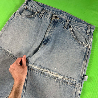 Dickies Safety Pinned Double Knee Carpenter Denim- 34x28.5