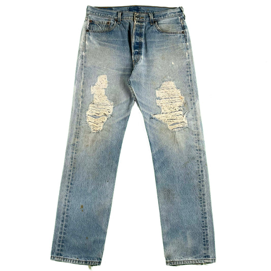 00s Nicely Thrashed Levi's 501 Denim- 33x31