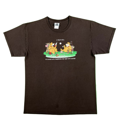 00s Wine Pairing Bears Tee- L
