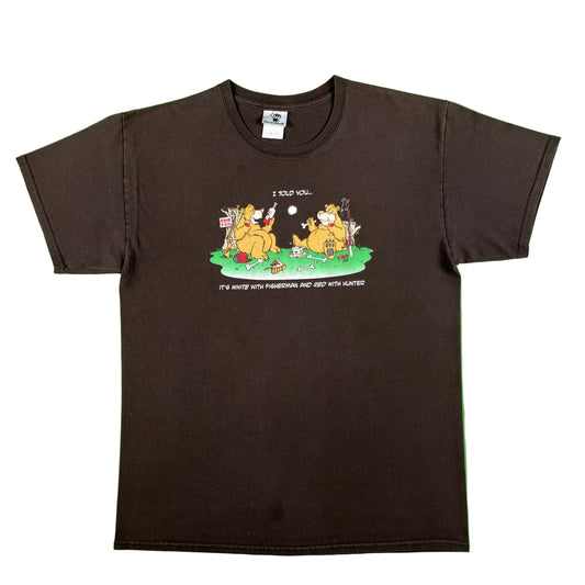 00s Wine Pairing Bears Tee- L