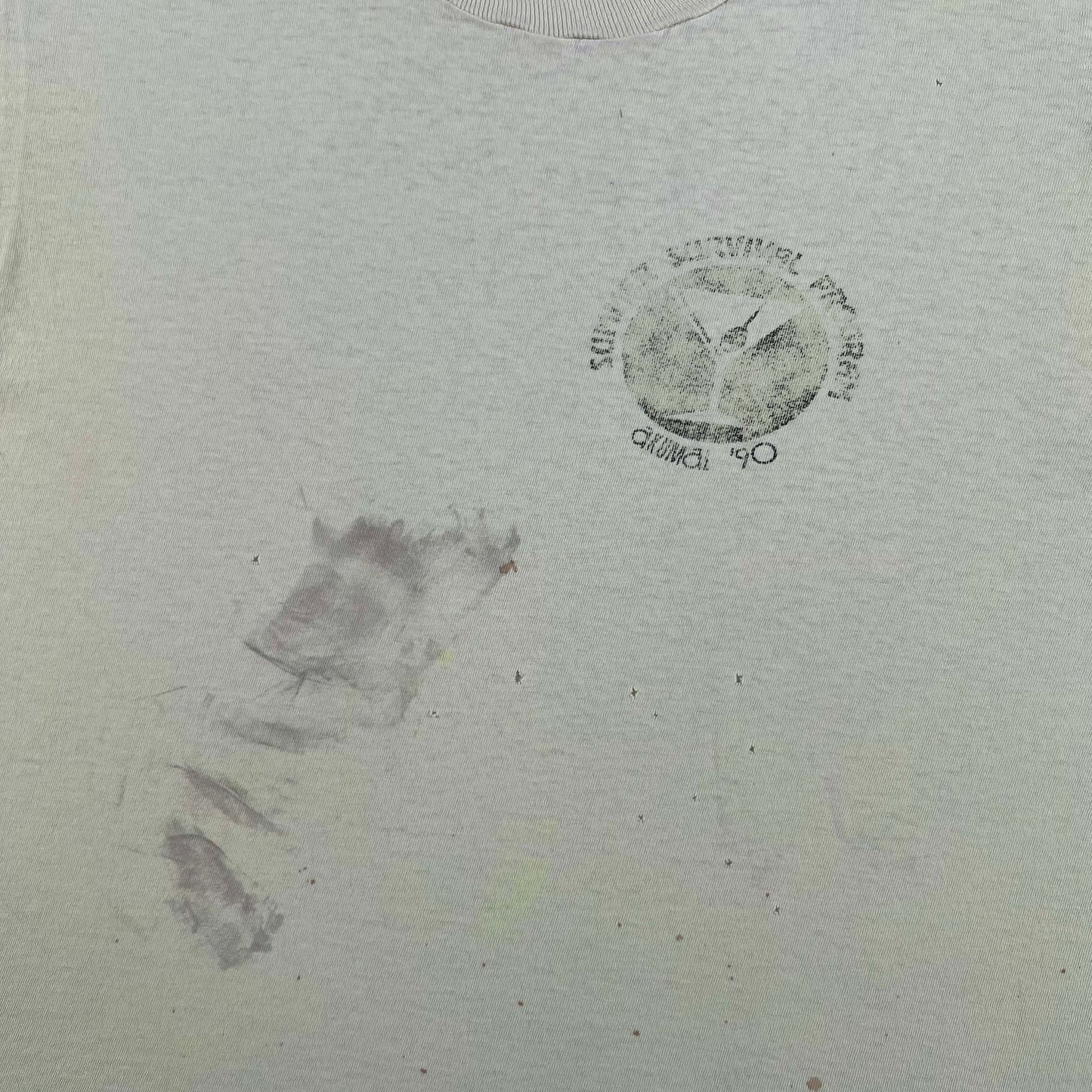 90s Perfectly Worn Survival Program Tee- XL