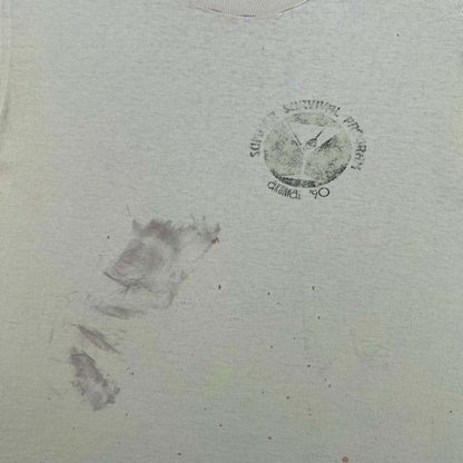 90s Perfectly Worn Survival Program Tee- XL