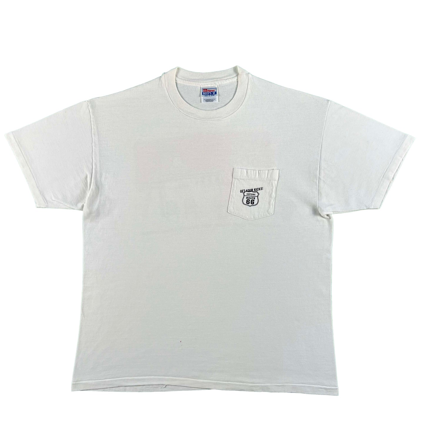 90s Route 66 Pocket Tee- XL