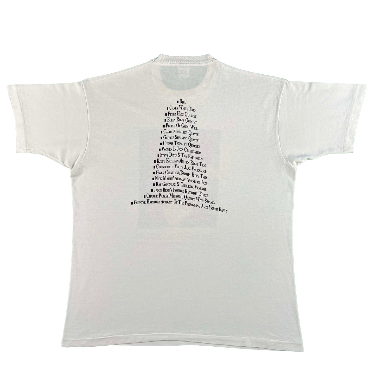 90s Greater Hartford Festival of Jazz Tee- XL