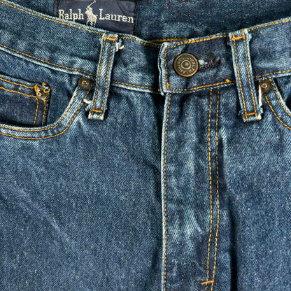 80s Ralph Lauren Flared Denim- 25x30