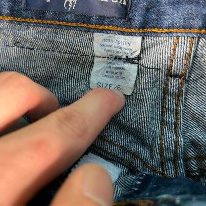 80s Ralph Lauren Flared Denim- 25x30