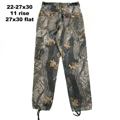 Vintage Baggy Camo Cargo Pants- SELECT PAIR