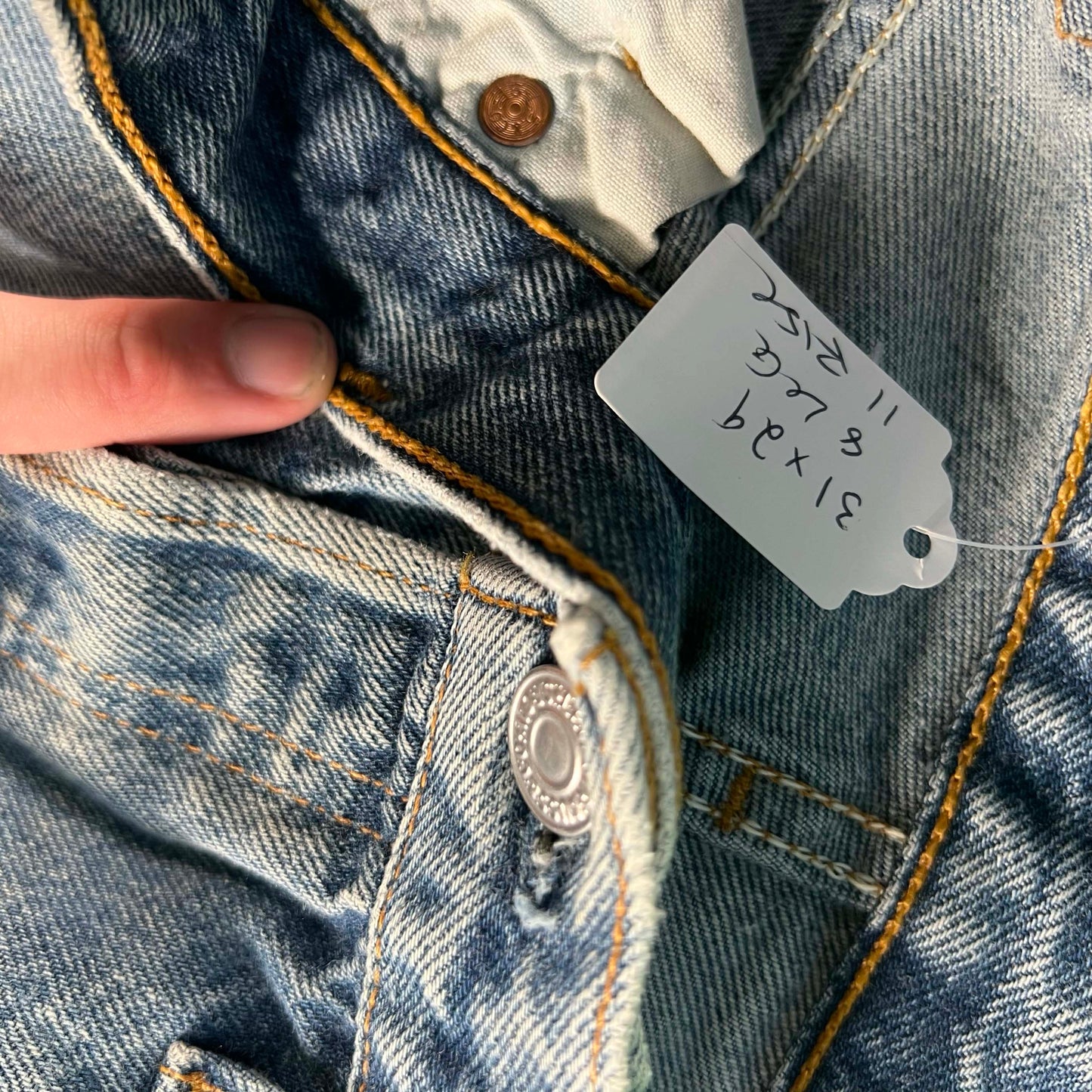 90s Levi's 501 Denim- 31x29