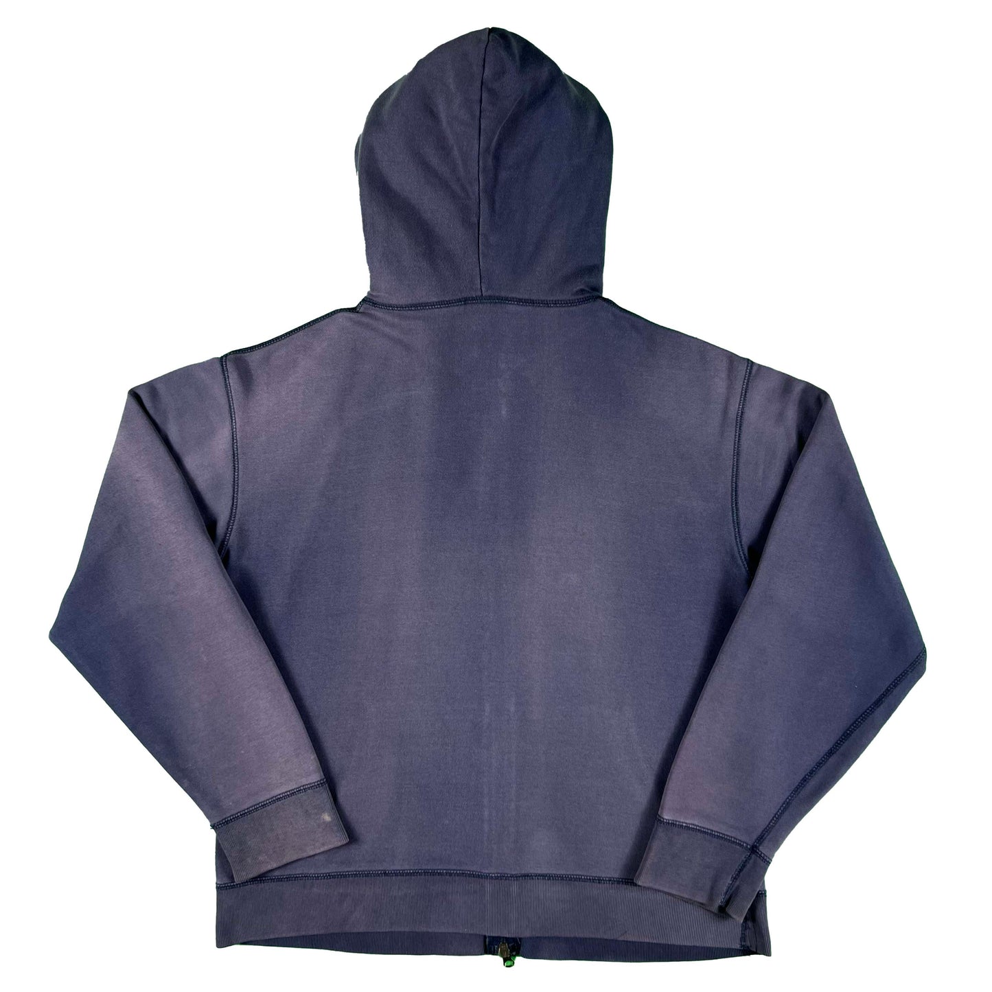 2002 Gap Sun Faded Navy Zip Up Hoodie- L