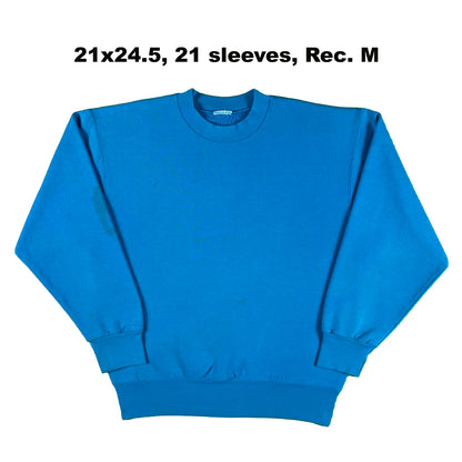 Vintage Blank Blue Sweatshirts- SELECT SWEAT
