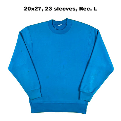 Vintage Blank Blue Sweatshirts- SELECT SWEAT