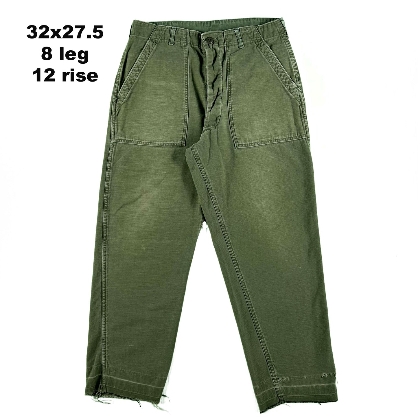 60s/70s OG-107 Army Fatigue Trousers- SELECT PAIR