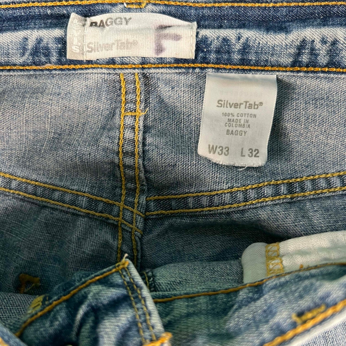 00s Levi's Silvertab Baggy Denim- 34x30.5