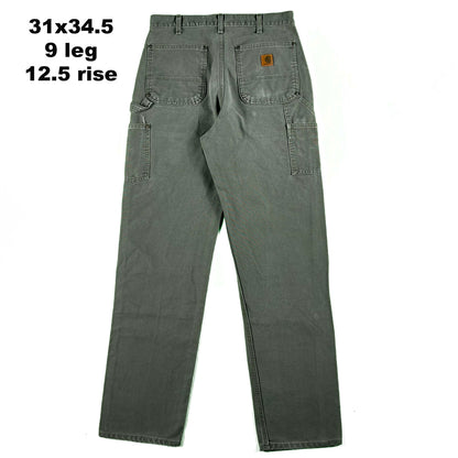 Carhartt Moss Green Double Knees- SELECT PAIR