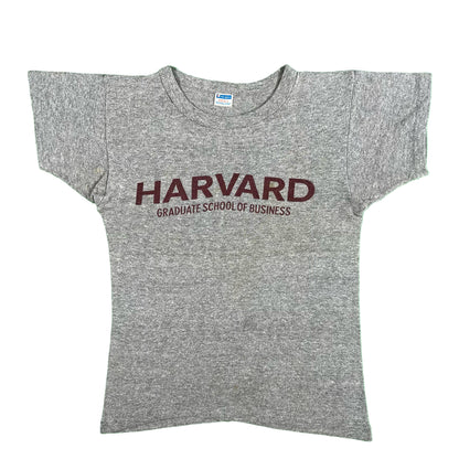 70s Harvard School of Business Blue Bar Tee- S