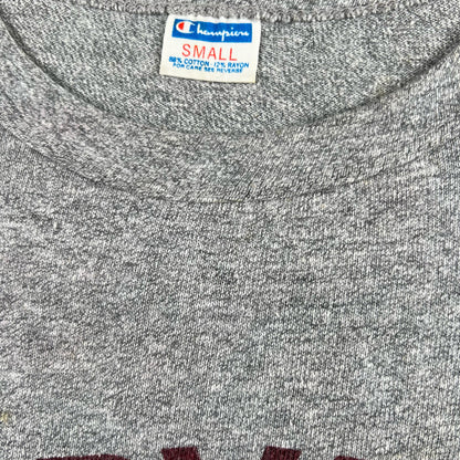 70s Harvard School of Business Blue Bar Tee- S