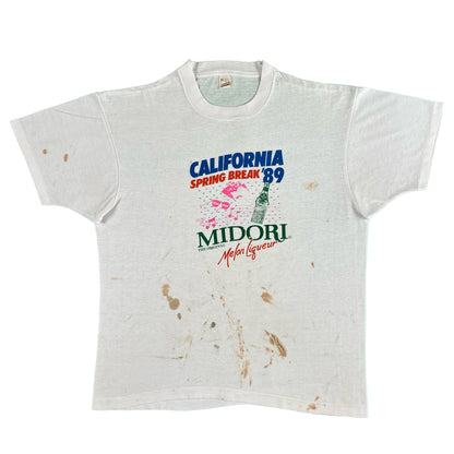 80s Cali Midori Liquor Painters Tee- L