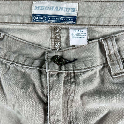 2002 Old Navy Baggy AF Mechanic's Pants- 36x30