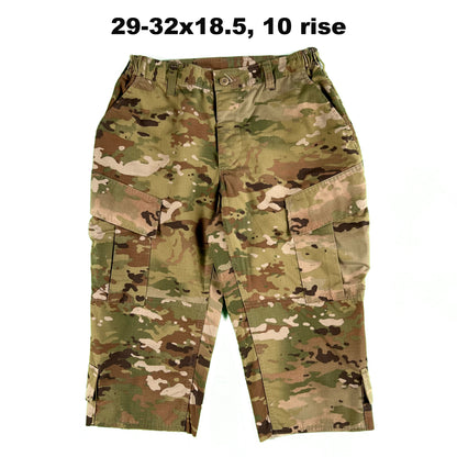 Vintage Chopped Camo Baggy Shorts- SELECT PAIR