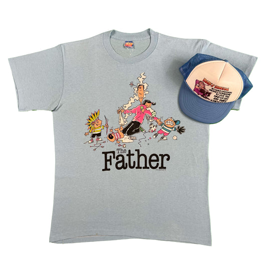 90s Daddy Tee & Hat Combo- XL