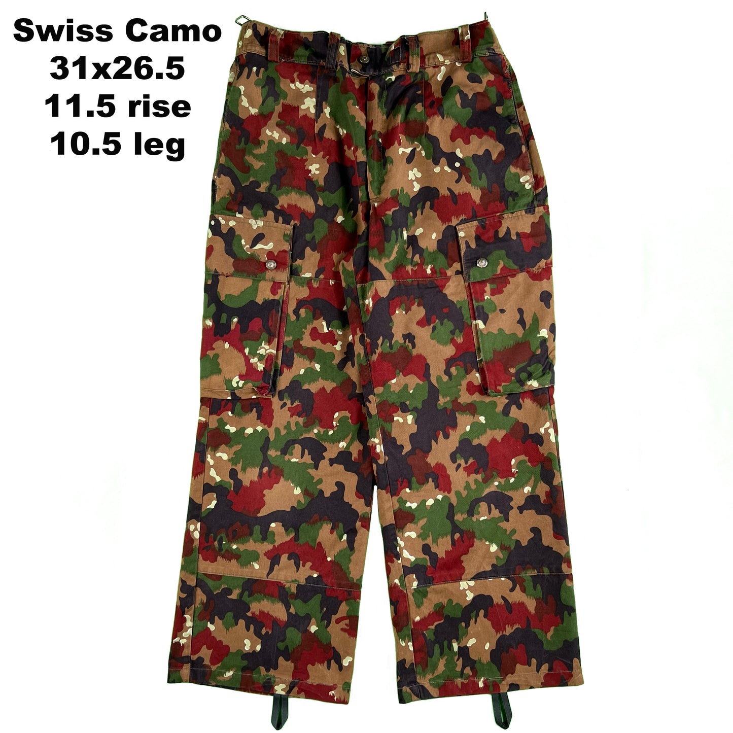 Vintage Baggy Camo Cargo Pants- SELECT PAIR