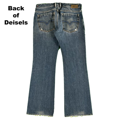 2000s Baggy Faded Denim- SELECT PAIR