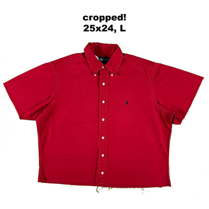 Vintage Ralph Lauren 100% Cotton Button Up Shirts- SELECT SHIRT