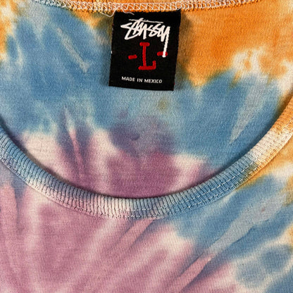 00s Stüssy Tie Dye Tank Top- L