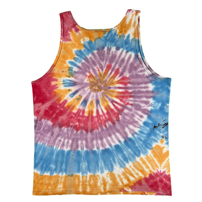 00s Stüssy Tie Dye Tank Top- L