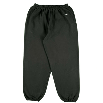 00s Champion Baggy Black Sweatpants- XL