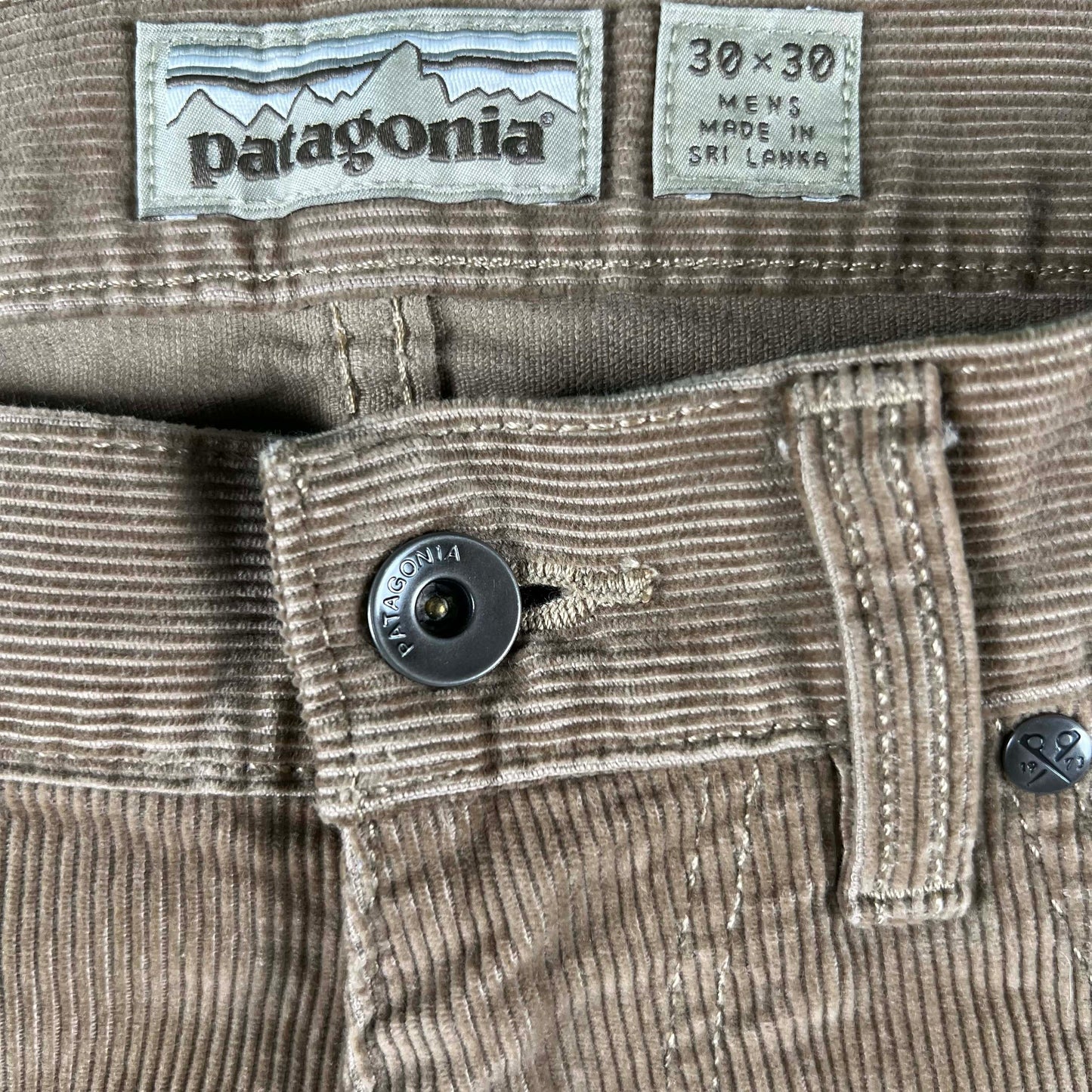 Patagonia Tan Painter's Corduroy Pants- 31x30