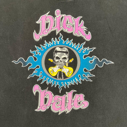 90s Dick Dale Skull Tee- L